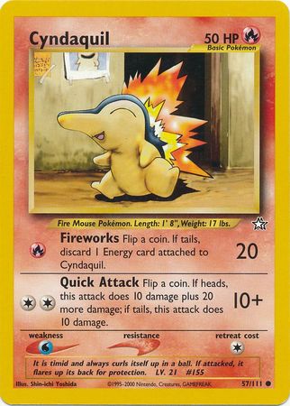 Cyndaquil (57/111) [Neo Genesis Unlimited] - The Mythic Store | 24h Order Processing