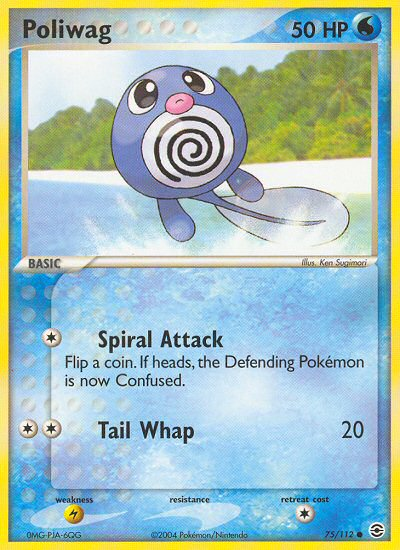 Poliwag (75/112) [EX: FireRed & LeafGreen] - The Mythic Store | 24h Order Processing