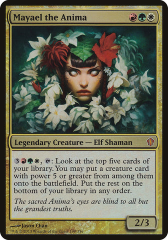Mayael the Anima (Oversized) [Commander 2013 Oversized] - The Mythic Store | 24h Order Processing