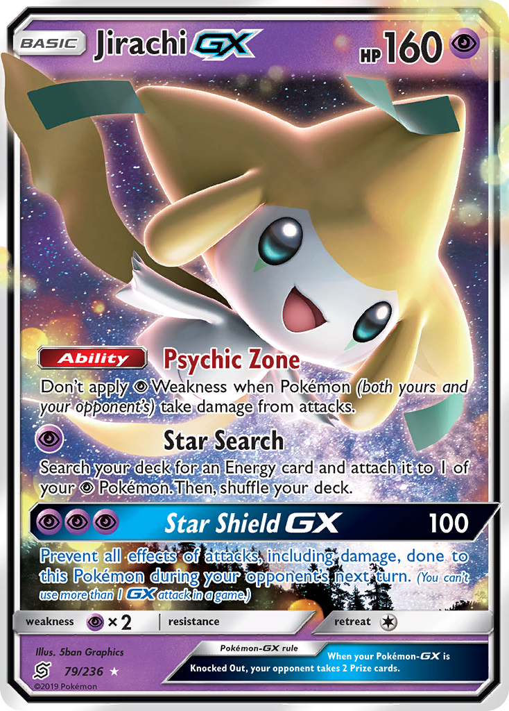 Jirachi GX (79/236) [Sun & Moon: Unified Minds] - The Mythic Store | 24h Order Processing