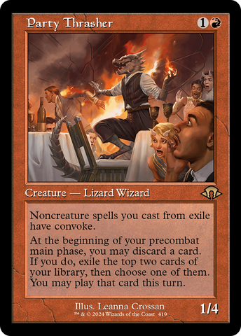Party Thrasher (Retro) [Modern Horizons 3] - The Mythic Store | 24h Order Processing