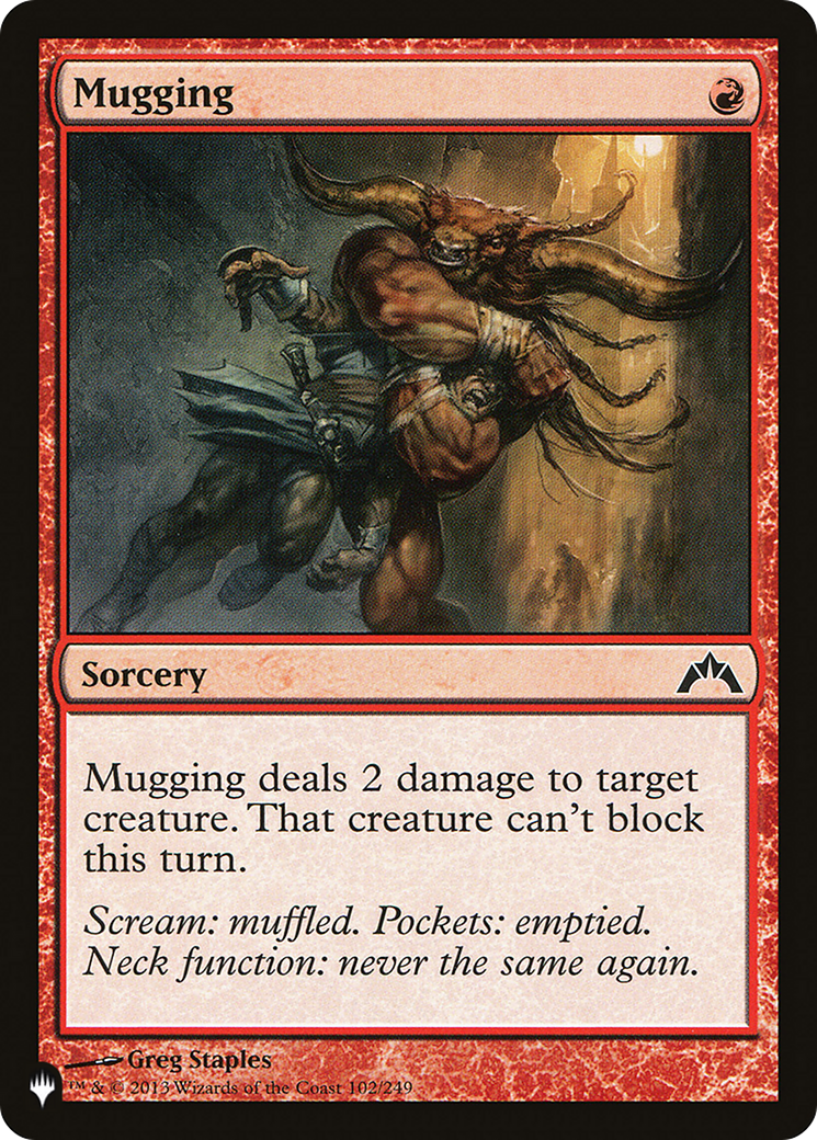 Mugging [The List] - The Mythic Store | 24h Order Processing
