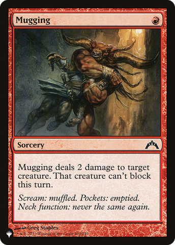 Mugging [The List] - The Mythic Store | 24h Order Processing