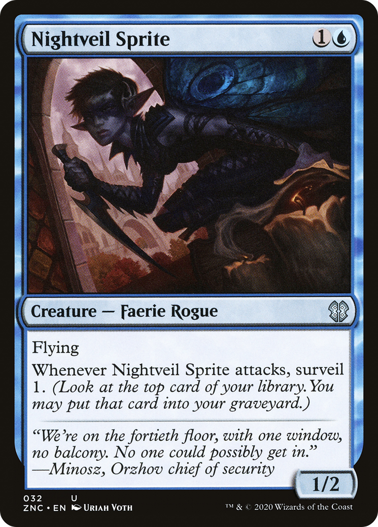 Nightveil Sprite [Zendikar Rising Commander] - The Mythic Store | 24h Order Processing