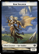 Soldier // Kor Soldier Double-Sided Token [Commander Masters Tokens] - The Mythic Store | 24h Order Processing