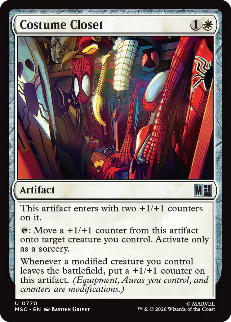Costume Closet [Marvel Super Heroes Commander] - The Mythic Store | 24h Order Processing