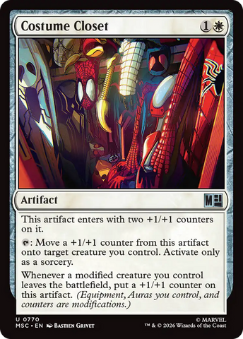 Costume Closet [Marvel Super Heroes Commander] - The Mythic Store | 24h Order Processing