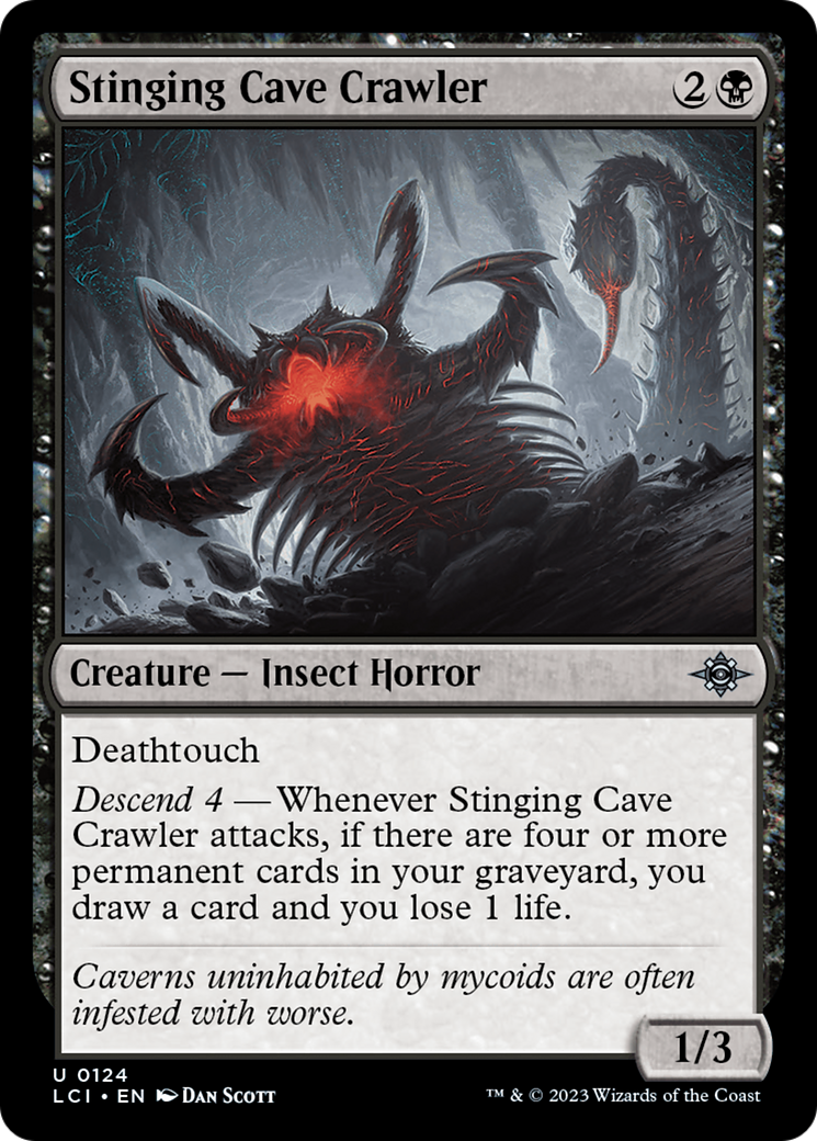 Stinging Cave Crawler [The Lost Caverns of Ixalan] - The Mythic Store | 24h Order Processing