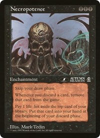 Necropotence (Oversized) [Oversize Cards] - The Mythic Store | 24h Order Processing