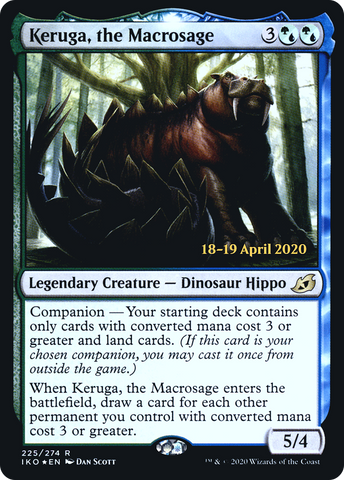Keruga, the Macrosage [Ikoria: Lair of Behemoths Prerelease Promos] - The Mythic Store | 24h Order Processing
