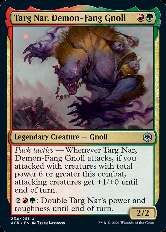 Targ Nar, Demon-Fang Gnoll [Dungeons & Dragons: Adventures in the Forgotten Realms] - The Mythic Store | 24h Order Processing