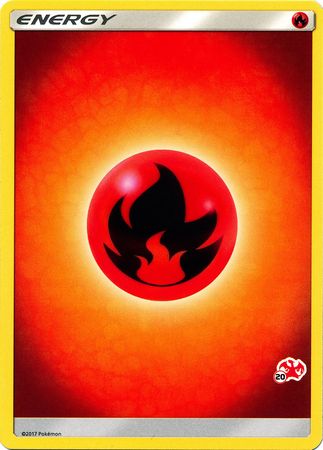 Fire Energy (Charizard Stamp #20) [Battle Academy 2020] - The Mythic Store | 24h Order Processing