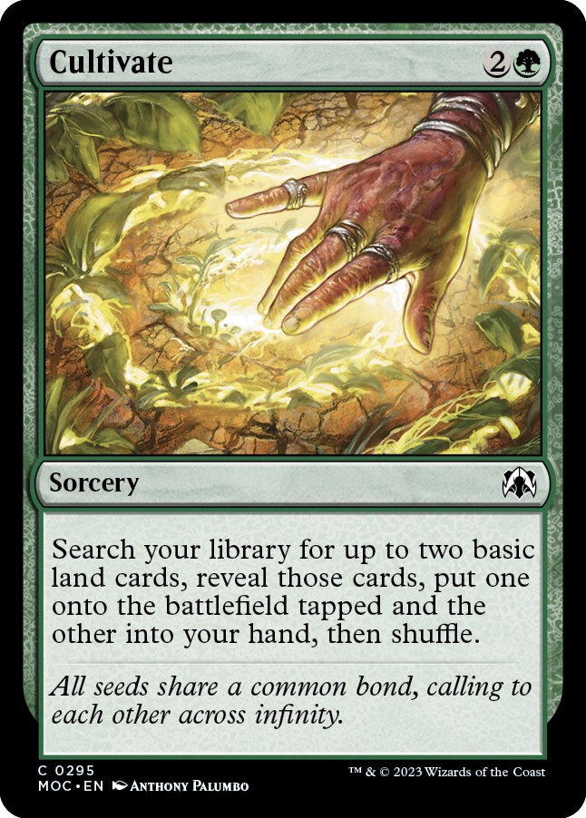 Cultivate [March of the Machine Commander] - The Mythic Store | 24h Order Processing