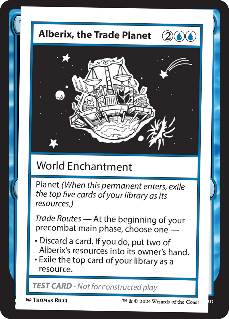 Alberix, the Trade Planet [Mystery Booster 2 Playtest Cards] - The Mythic Store | 24h Order Processing