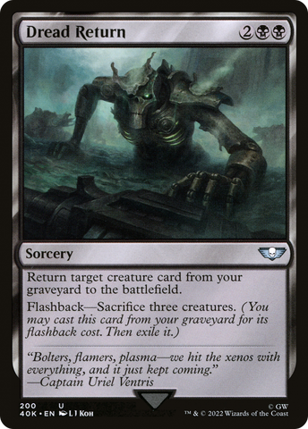 Dread Return [Warhammer 40,000] - The Mythic Store | 24h Order Processing