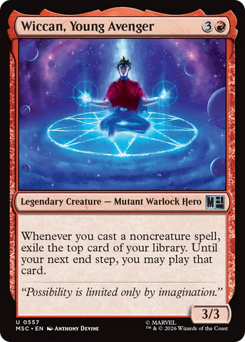Wiccan, Young Avenger [Marvel Super Heroes Commander] - The Mythic Store | 24h Order Processing