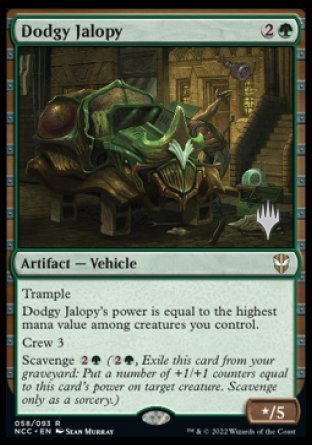 Dodgy Jalopy (Promo Pack) [Streets of New Capenna Commander Promos] - The Mythic Store | 24h Order Processing