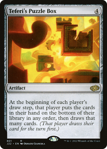 Teferi's Puzzle Box [Jumpstart 2022] - The Mythic Store | 24h Order Processing
