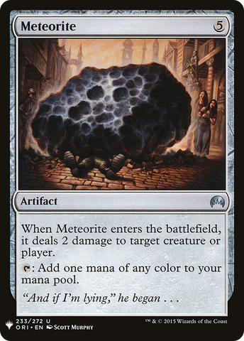 Meteorite [Mystery Booster] - The Mythic Store | 24h Order Processing