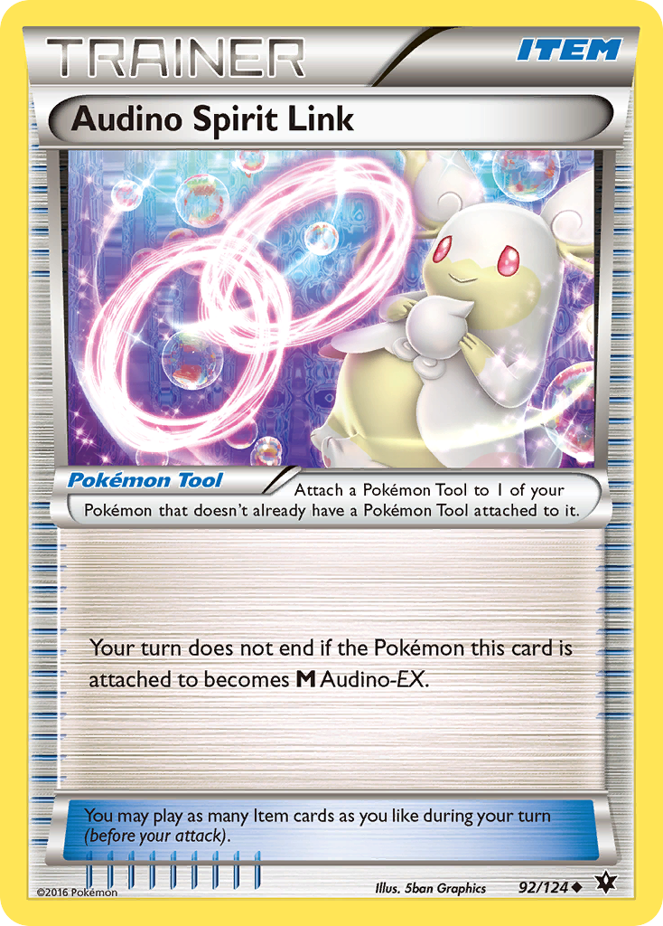 Audino Spirit Link (92/124) [XY: Fates Collide] - The Mythic Store | 24h Order Processing