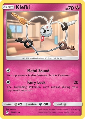 Klefki (89/131) [Sun & Moon: Forbidden Light] - The Mythic Store | 24h Order Processing
