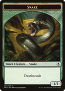 Snake Token [Amonkhet Tokens] - The Mythic Store | 24h Order Processing