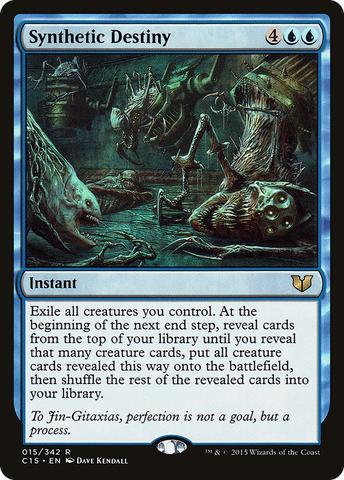 Synthetic Destiny [Commander 2015] - The Mythic Store | 24h Order Processing