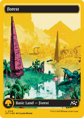 Forest (0516) (First-Place Foil) [Aetherdrift] - The Mythic Store | 24h Order Processing