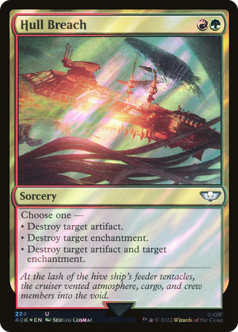 Hull Breach (Surge Foil) [Warhammer 40,000] - The Mythic Store | 24h Order Processing