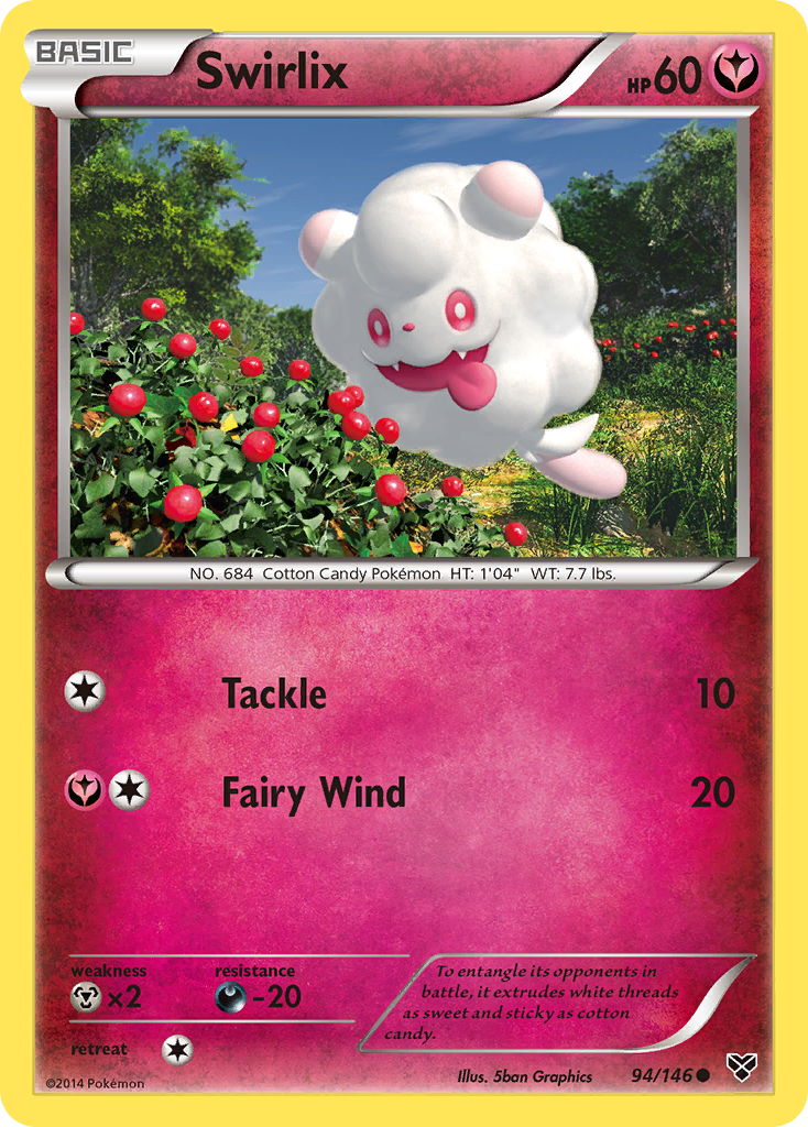 Swirlix (94/146) [XY: Base Set] - The Mythic Store | 24h Order Processing