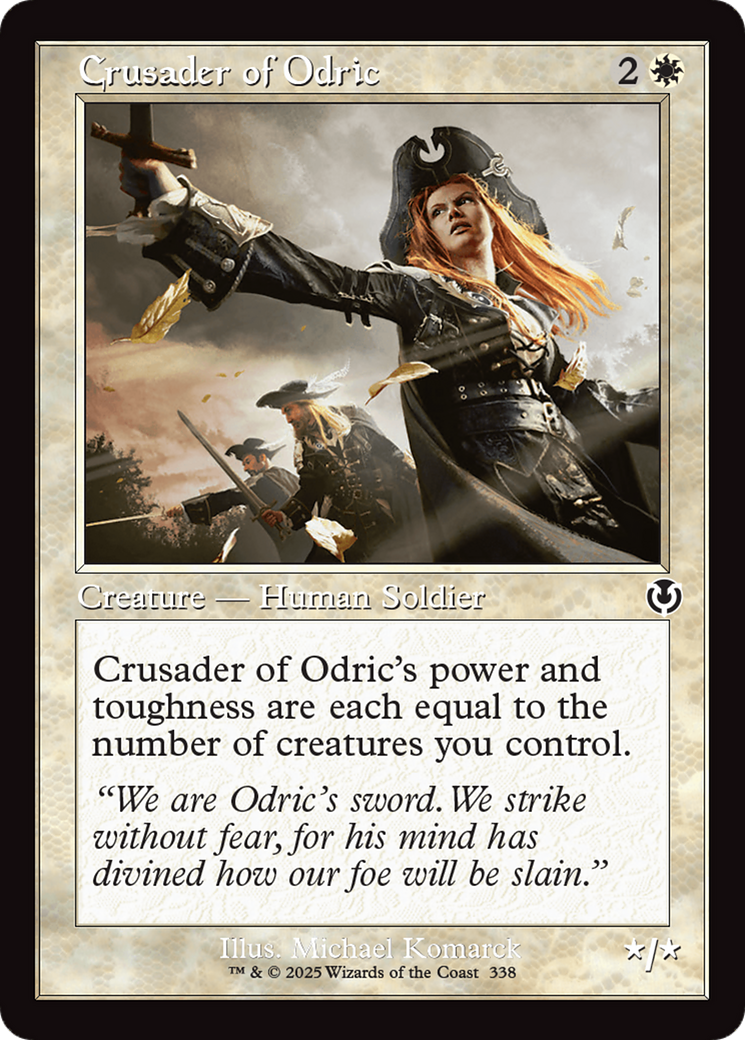 Crusader of Odric (Retro Frame) [Innistrad Remastered] - The Mythic Store | 24h Order Processing