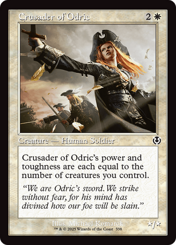 Crusader of Odric (Retro Frame) [Innistrad Remastered] - The Mythic Store | 24h Order Processing