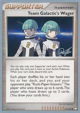 Team Galactic's Wager (115/123) (Bliss Control - Paul Atanassov) [World Championships 2008] - The Mythic Store | 24h Order Processing