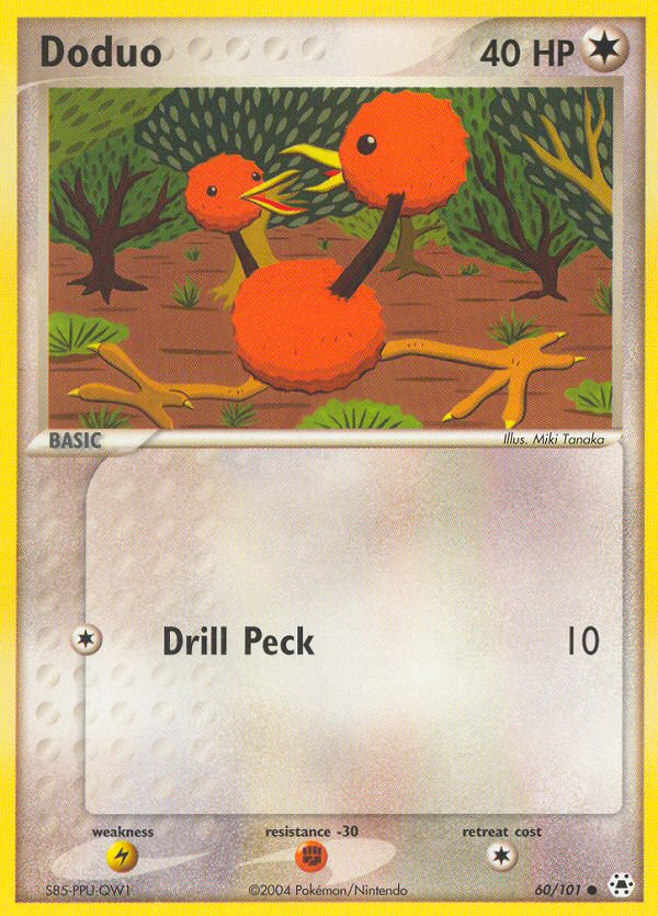 Doduo (60/101) [EX: Hidden Legends] - The Mythic Store | 24h Order Processing