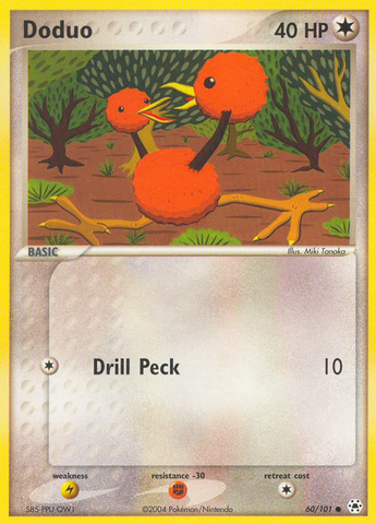 Doduo (60/101) [EX: Hidden Legends] - The Mythic Store | 24h Order Processing