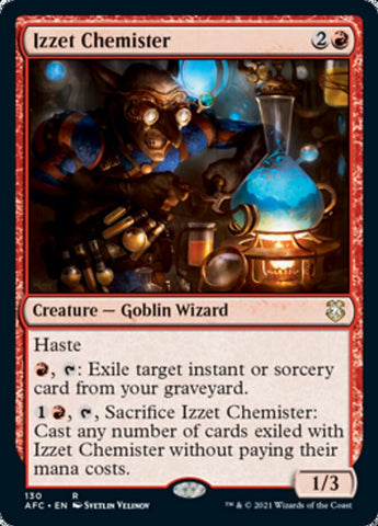 Izzet Chemister [Dungeons & Dragons: Adventures in the Forgotten Realms Commander] - The Mythic Store | 24h Order Processing