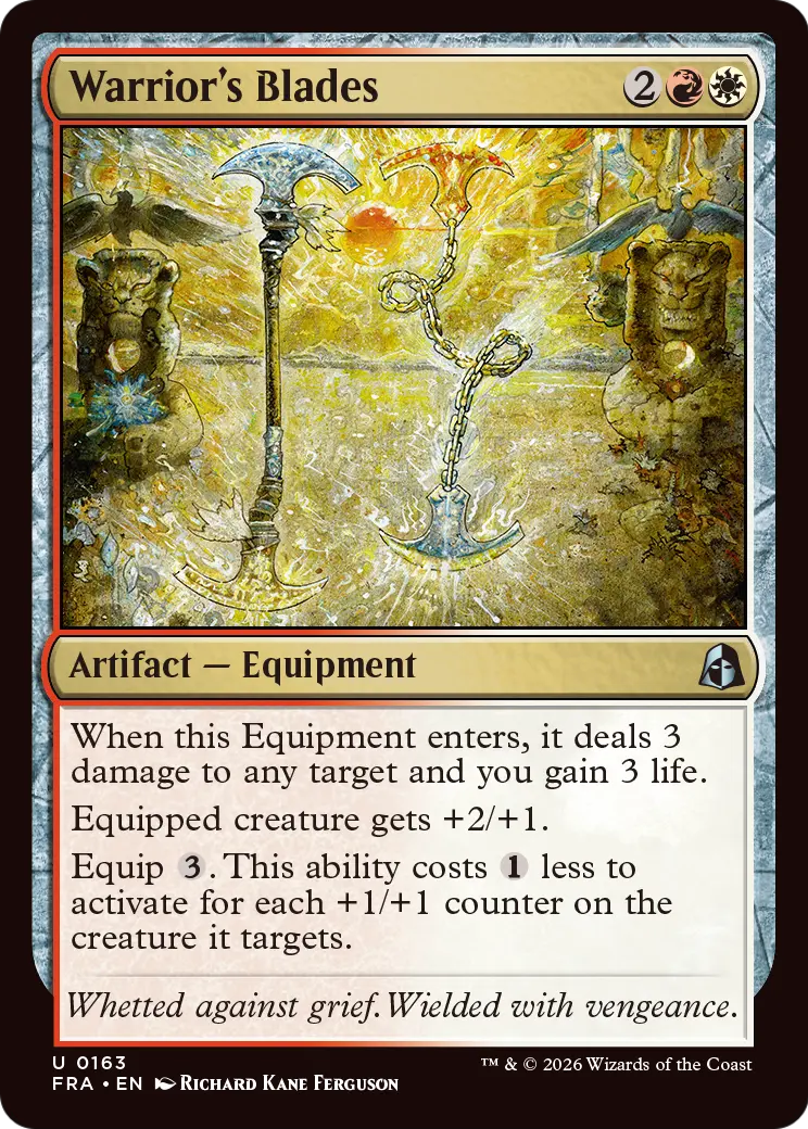 Warrior's Blades [Reality Fracture] - The Mythic Store | 24h Order Processing