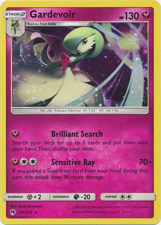 Gardevoir (141/214) (Cosmos Holo) [Sun & Moon: Lost Thunder] - The Mythic Store | 24h Order Processing