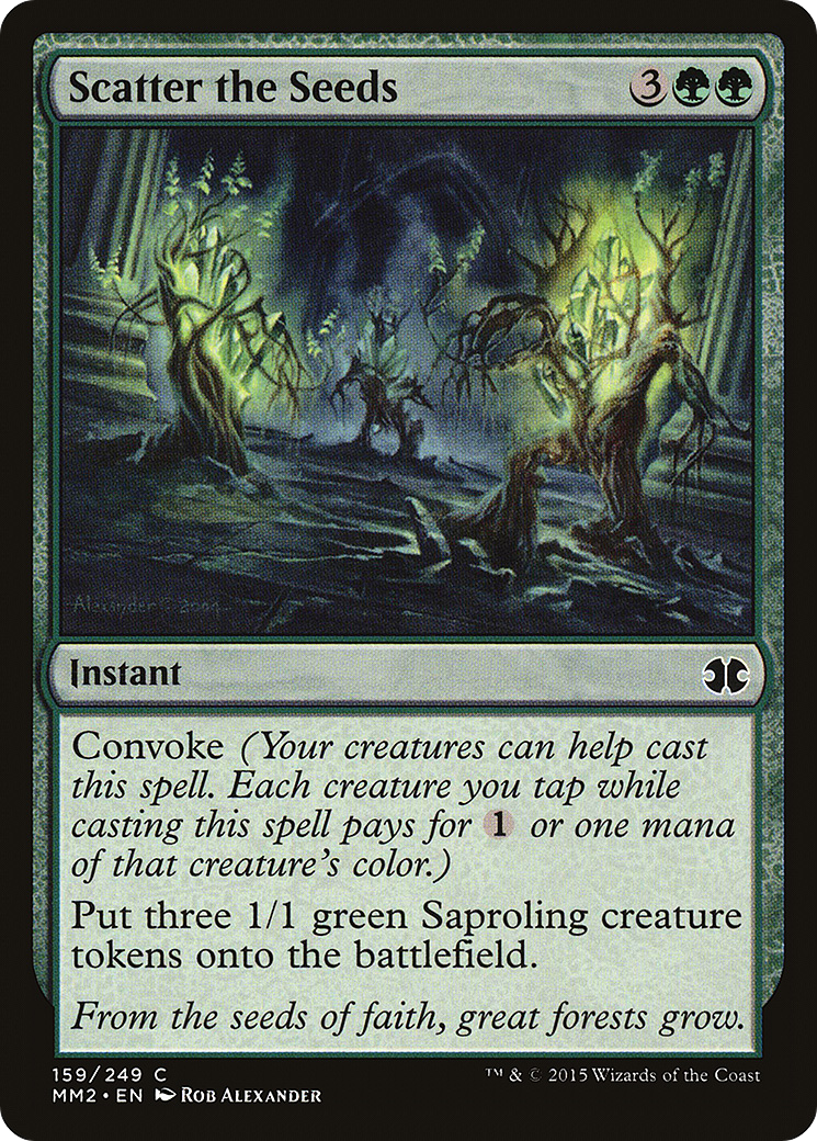 Scatter the Seeds [Modern Masters 2015] - The Mythic Store | 24h Order Processing