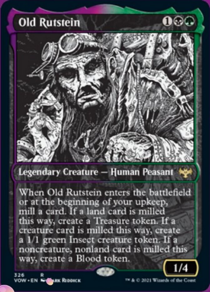 Old Rutstein (Showcase Eternal Night) [Innistrad: Crimson Vow] - The Mythic Store | 24h Order Processing