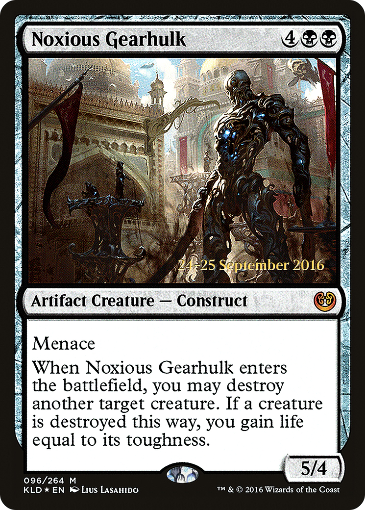 Noxious Gearhulk [Kaladesh Prerelease Promos] - The Mythic Store | 24h Order Processing