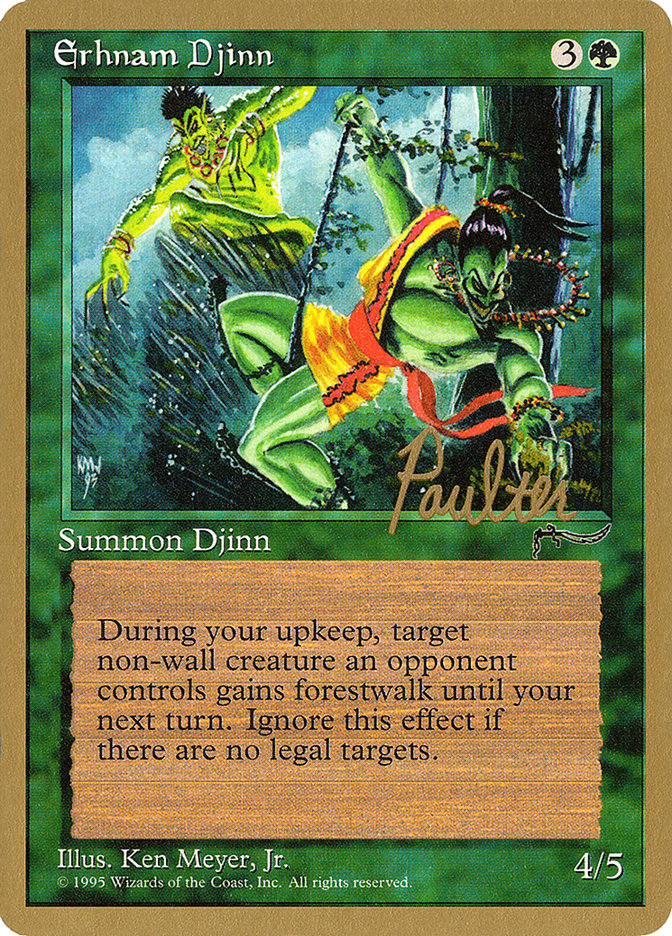 Erhnam Djinn (Preston Poulter) [Pro Tour Collector Set] - The Mythic Store | 24h Order Processing