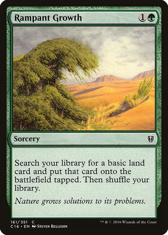 Rampant Growth [Commander 2016] - The Mythic Store | 24h Order Processing