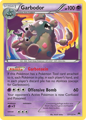 Garbodor (57/122) [XY: BREAKpoint] - The Mythic Store | 24h Order Processing