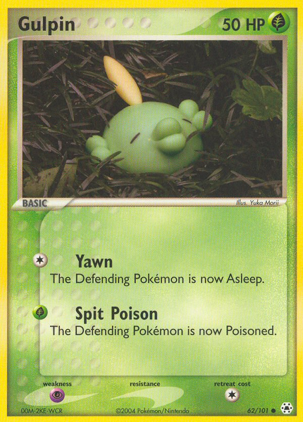 Gulpin (62/101) [EX: Hidden Legends] - The Mythic Store | 24h Order Processing