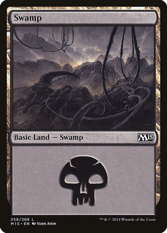 Swamp (258) [Magic 2015] - The Mythic Store | 24h Order Processing