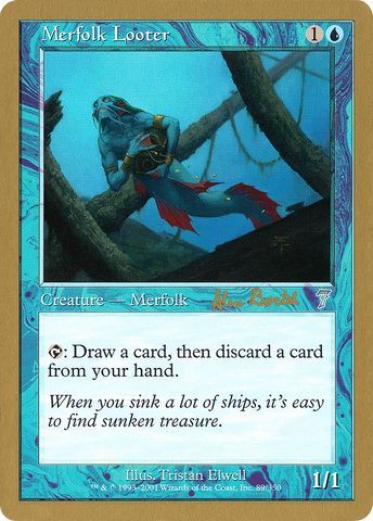 Merfolk Looter (Alex Borteh) [World Championship Decks 2001] - The Mythic Store | 24h Order Processing