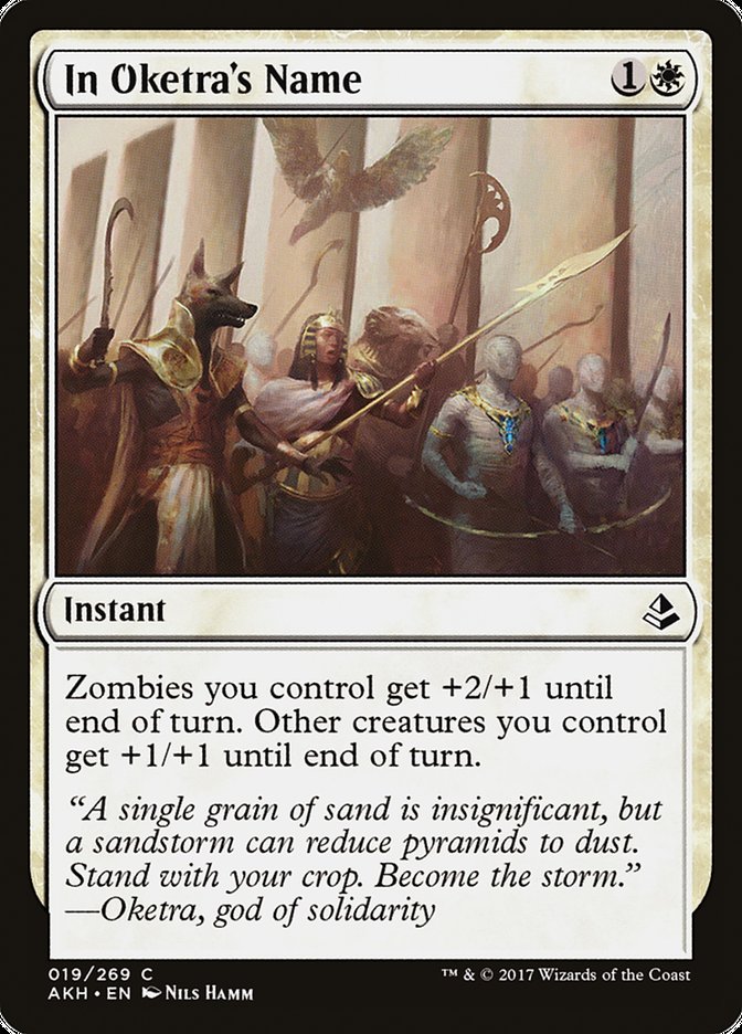 In Oketra's Name [Amonkhet] - The Mythic Store | 24h Order Processing