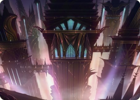 Skybridge Towers Art Card [Streets of New Capenna Art Series] - The Mythic Store | 24h Order Processing