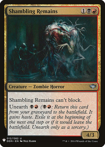 Shambling Remains [Mystery Booster] - The Mythic Store | 24h Order Processing